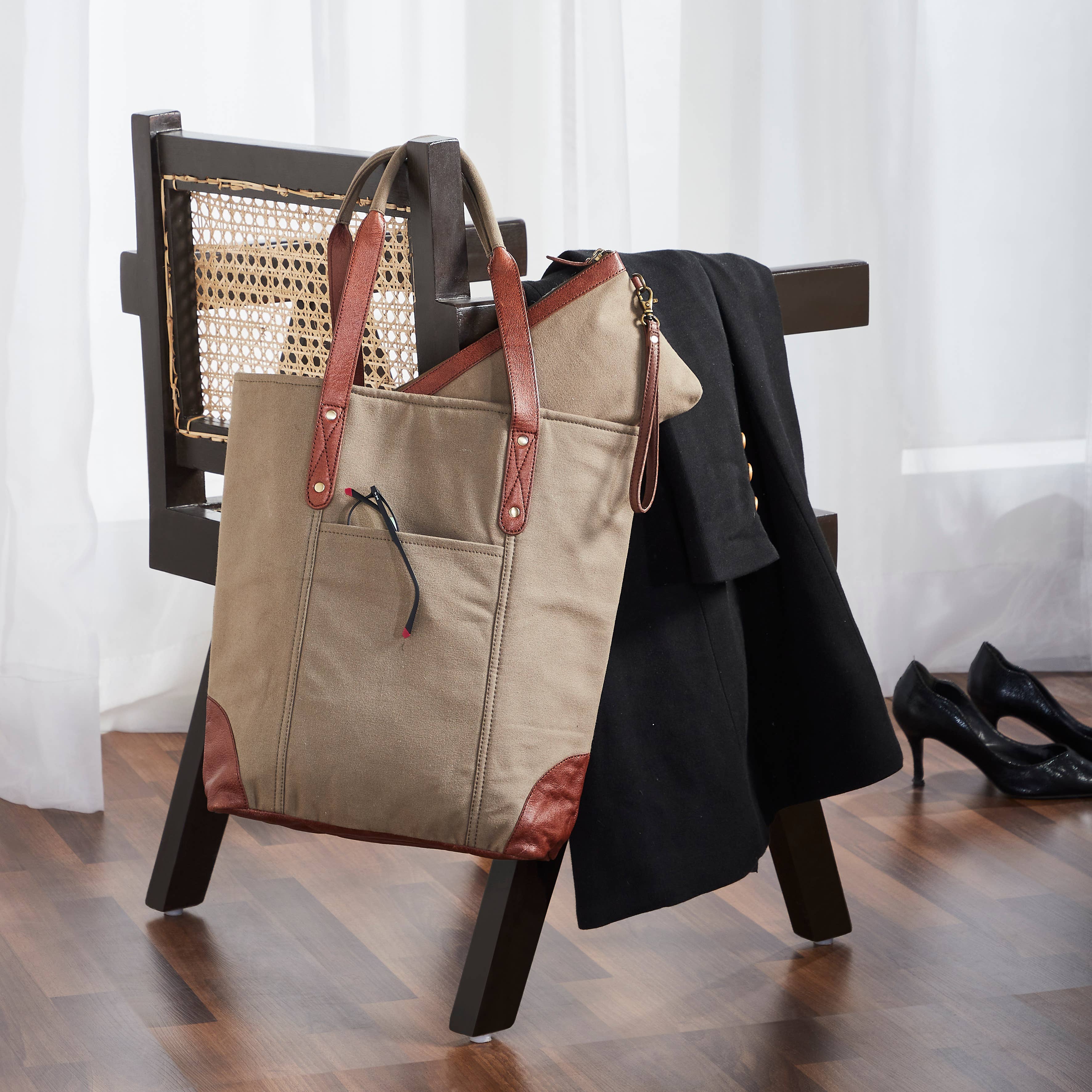 Mimosa- Canvas Tote