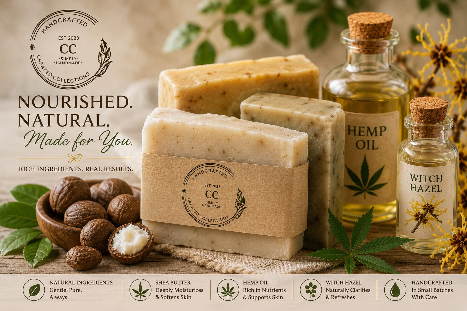 Blackseed Hemp Oil Soap Bar
