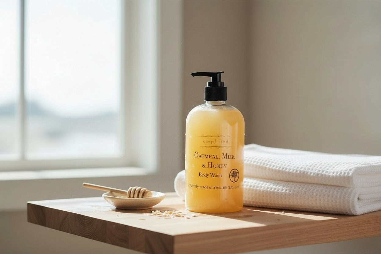 Oatmeal Milk Honey Body Wash