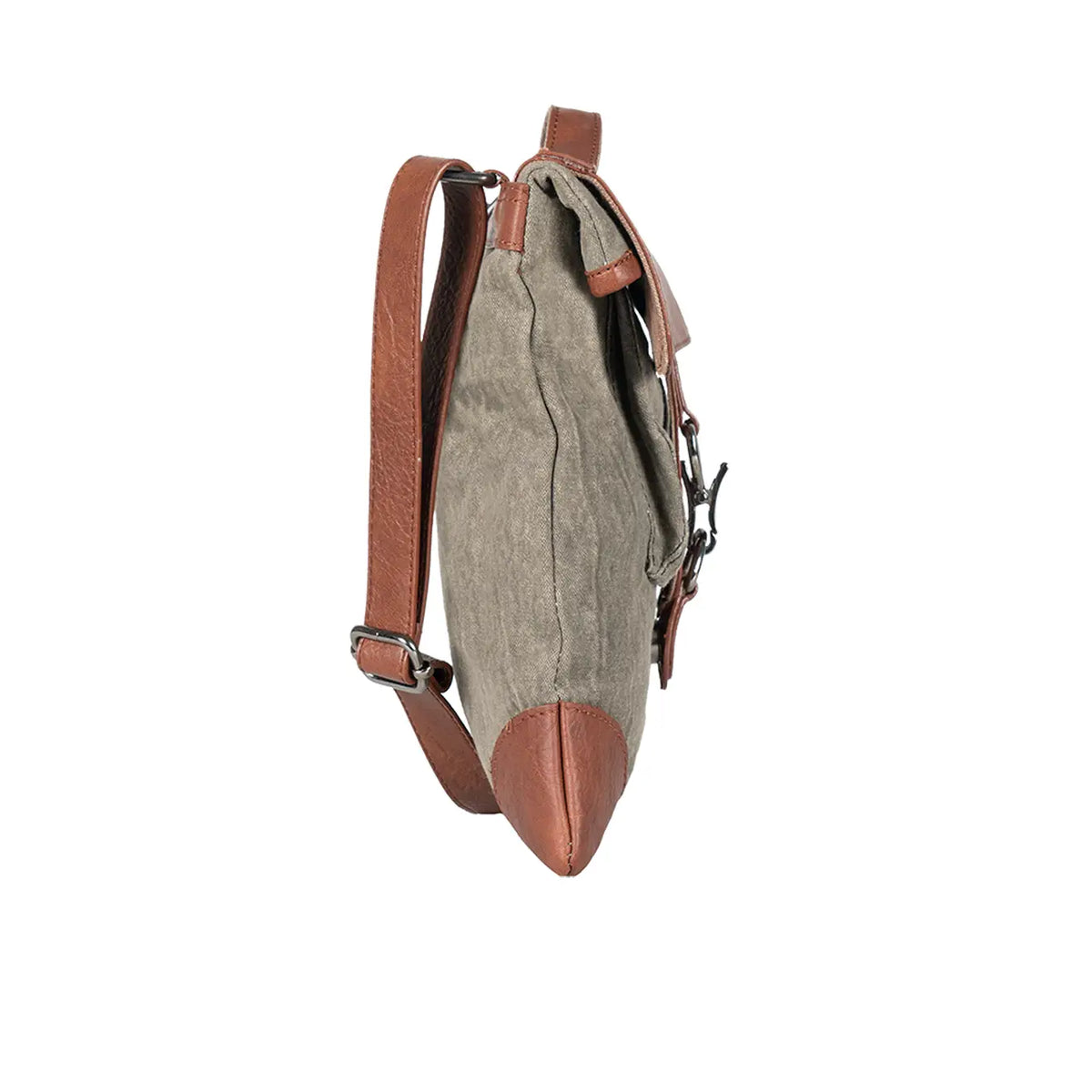 Reed Up-Cycled Canvas Crossbody Bag