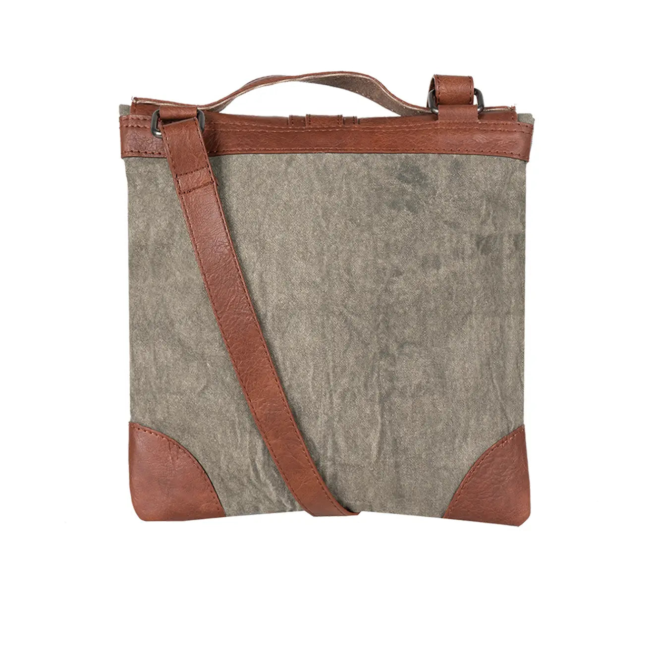 Reed Up-Cycled Canvas Crossbody Bag