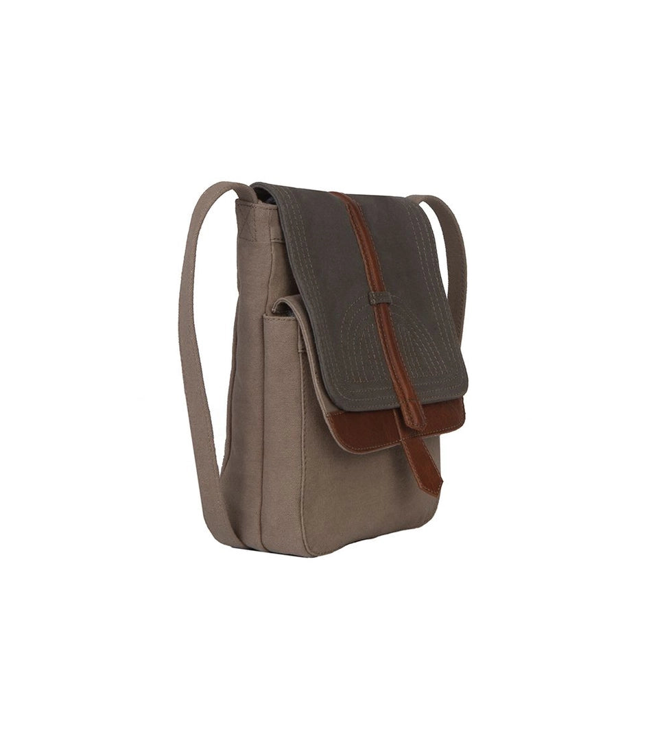 Oakley Goldenrod Up-Cycled Canvas Cross-Body