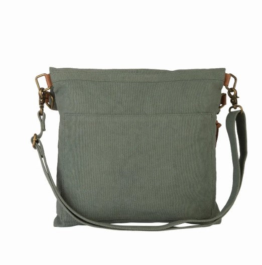 Fold-Over Aegean Up-Cycled Convertible Tote,