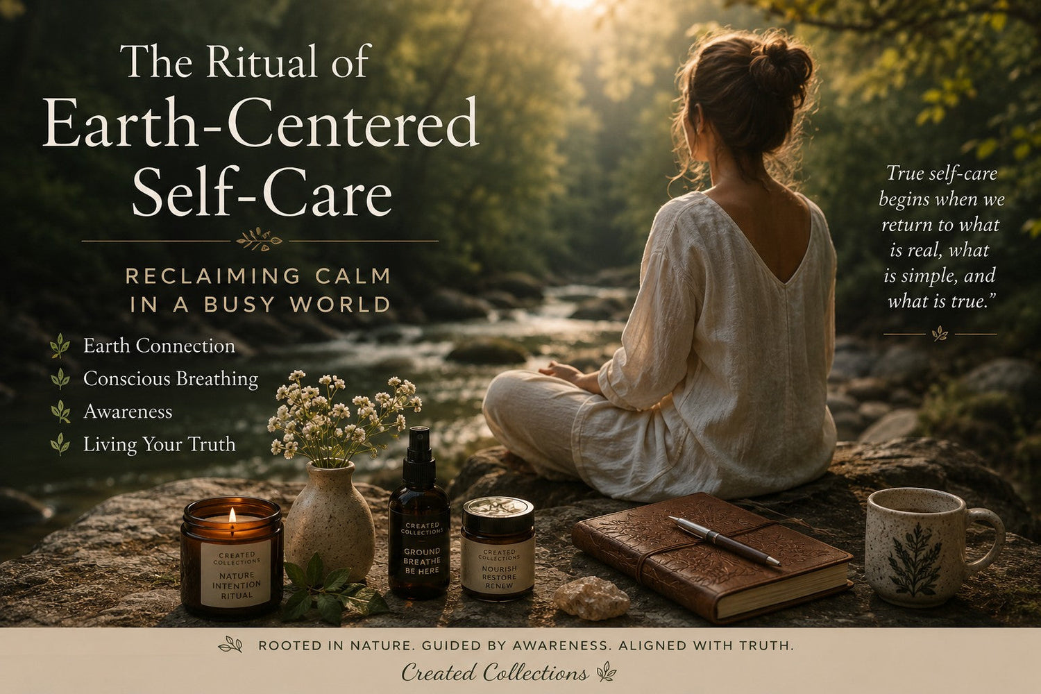 The Ritual of Earth-Centered Self-Care: Reclaiming Calm in a Busy World