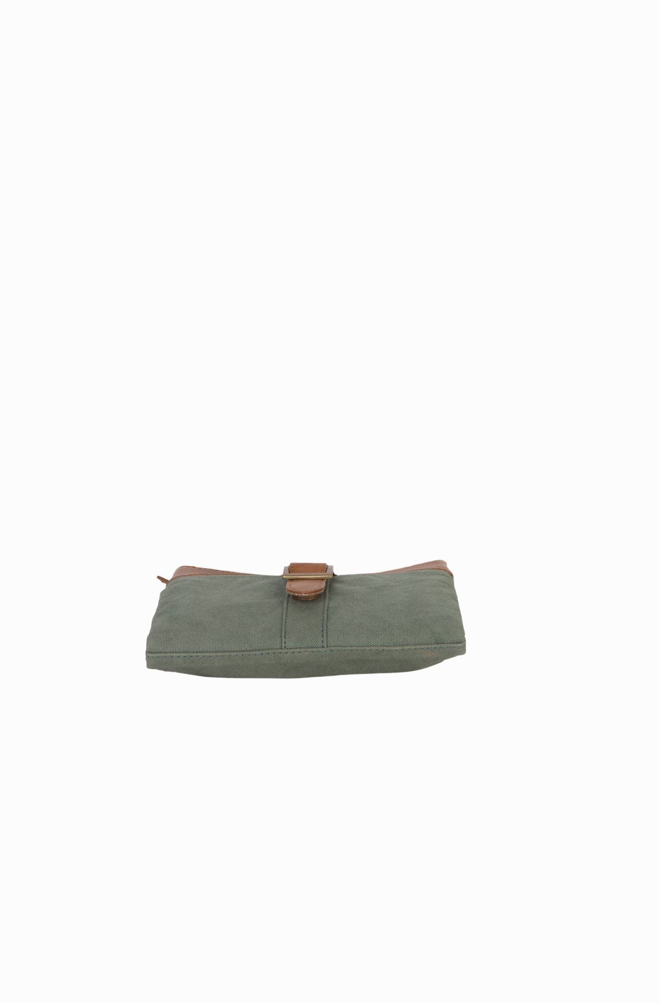 Intermix Up-Cycled Canvas Crossbody - Aegean, MD-5904