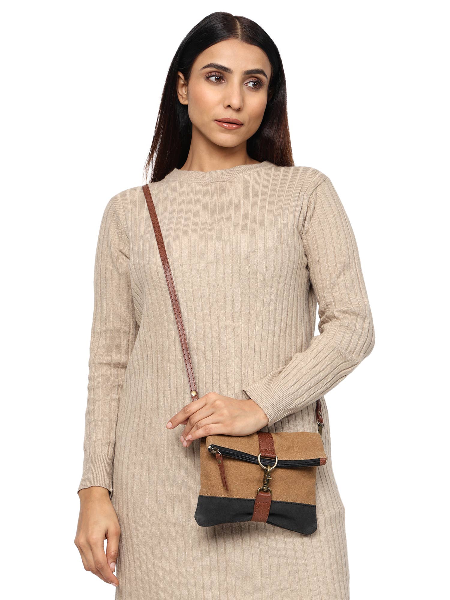 Finley Brown Sugar Crossbody, M-1814