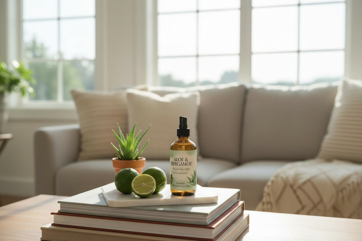 Aloe &amp; Bergamot Botanical  Room Spray