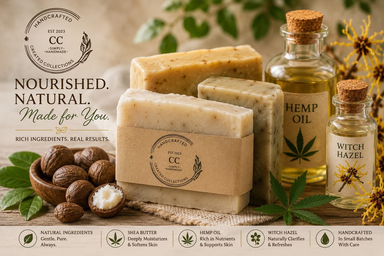Blackseed Hemp Oil Soap Bar
