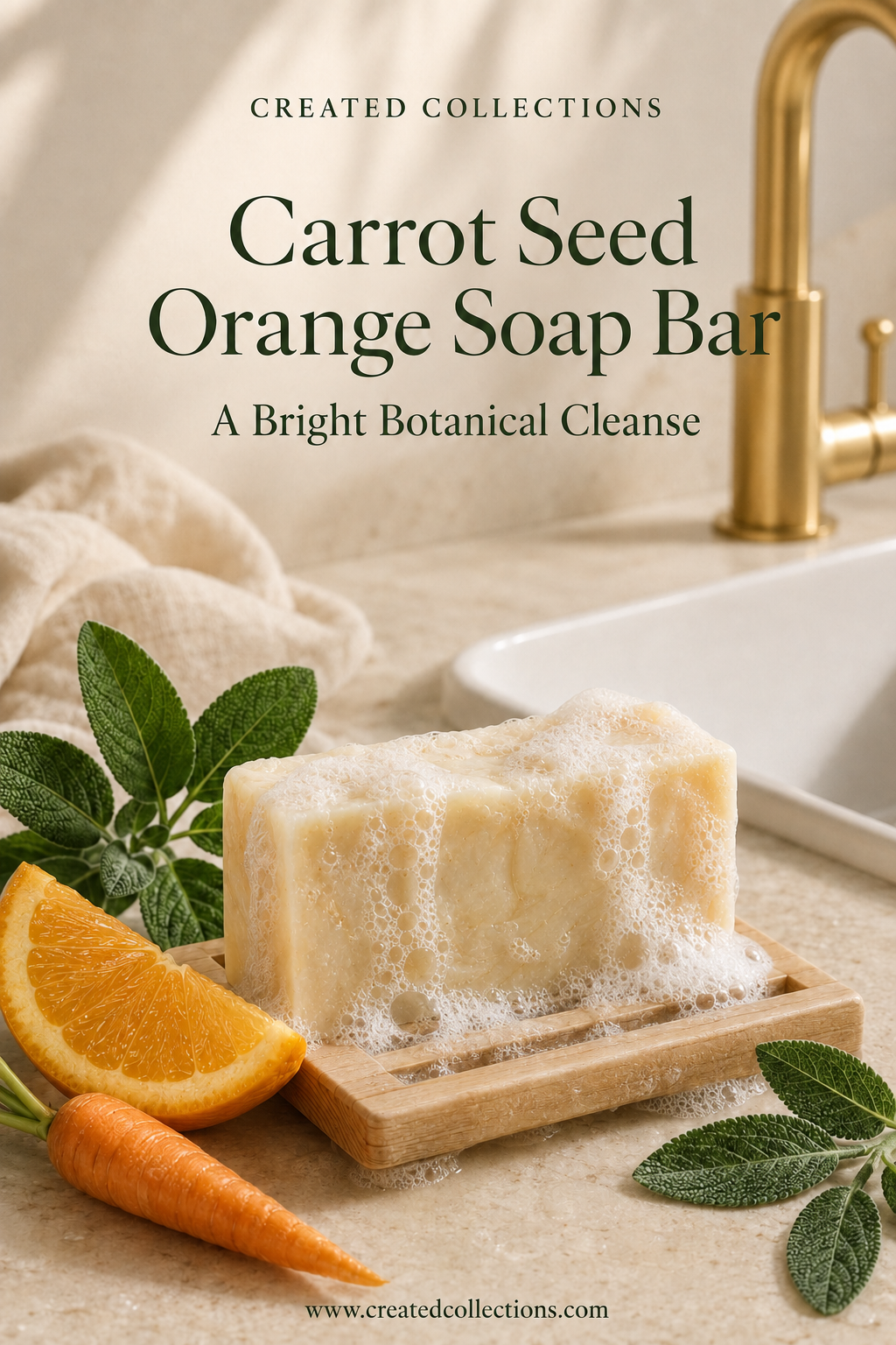 Carrot Seed &amp; Sweet Orange Soap