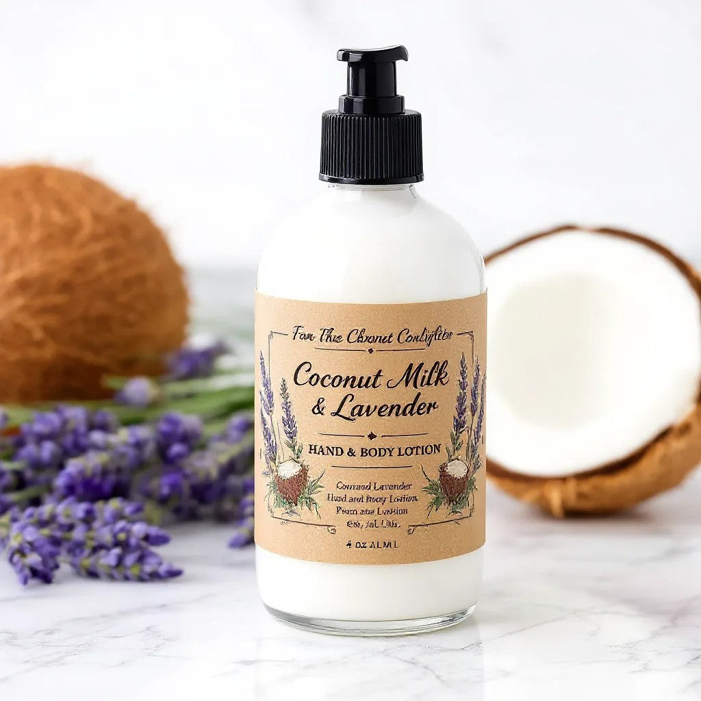 Coconut Milk Lavender Hand &amp; Body Lotion