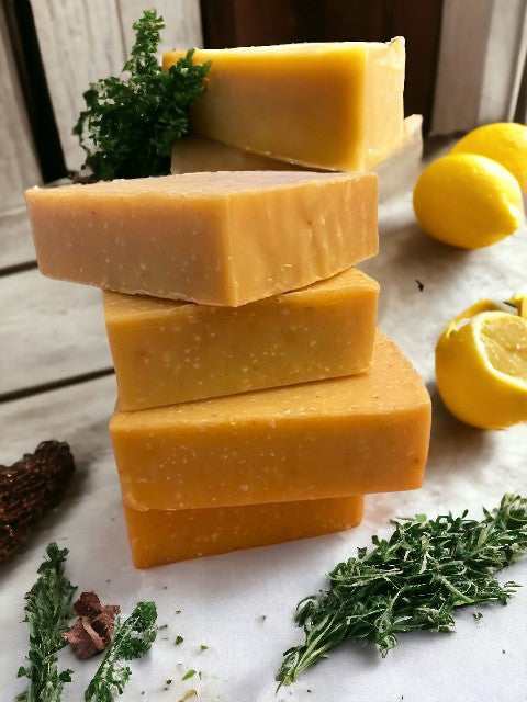 Lemon Ginger Soap  Bar