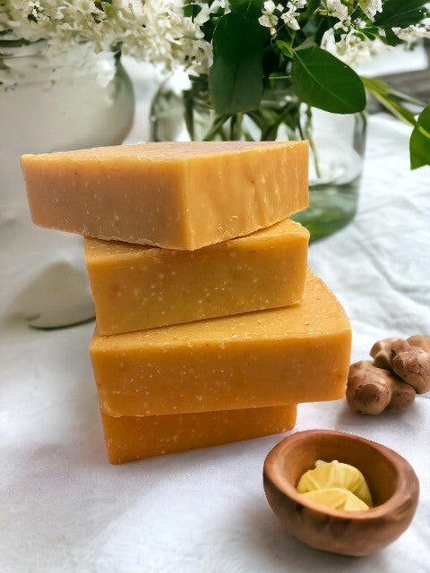Lemon Ginger Soap  Bar