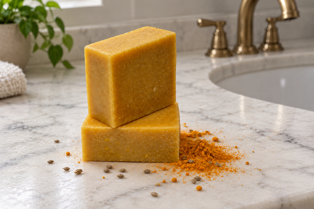 Carrot Seed & Turmeric Cleansing Bar – Created Collections LLC