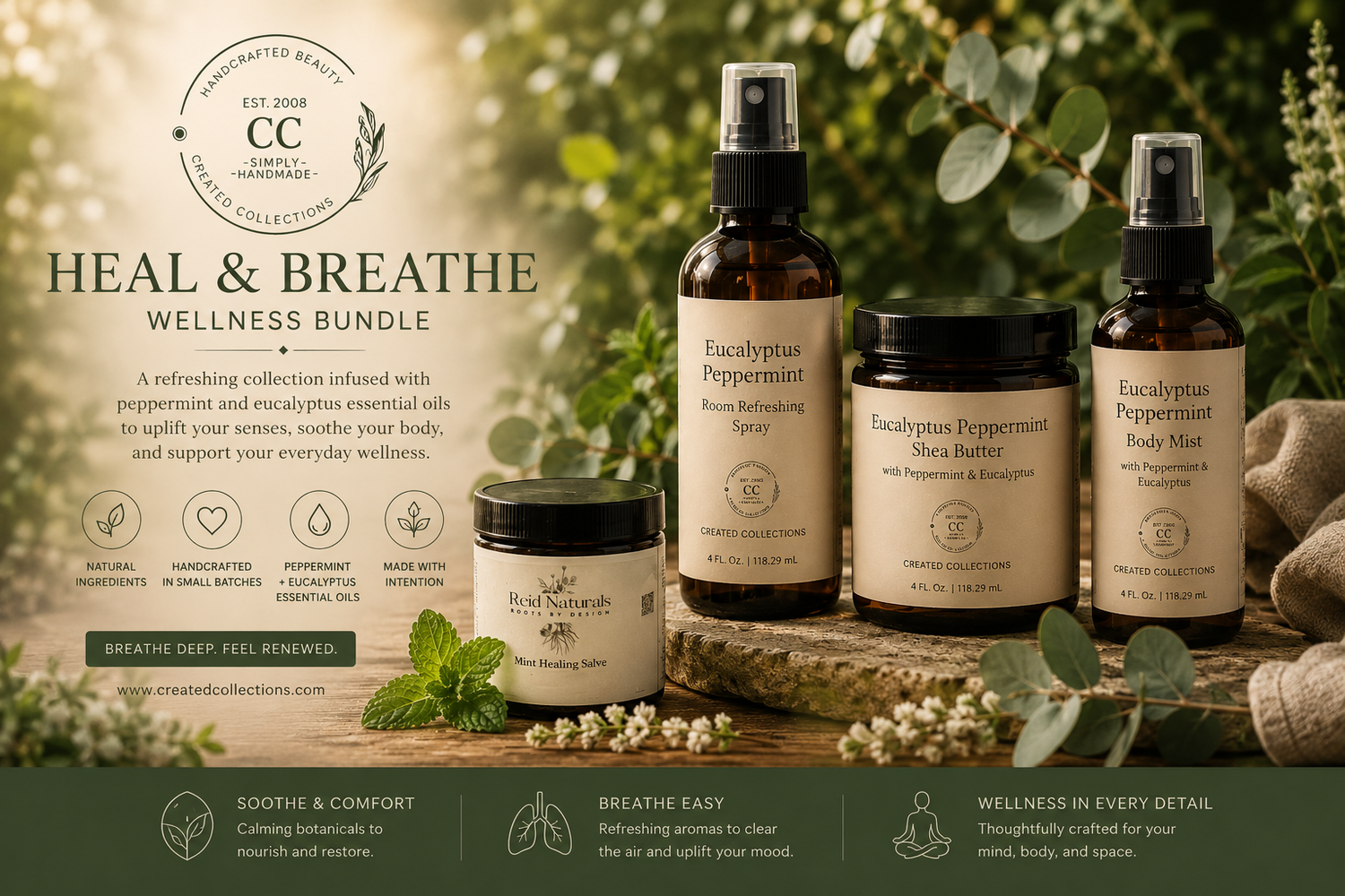 Heal &amp; Breathe Wellness Bundle