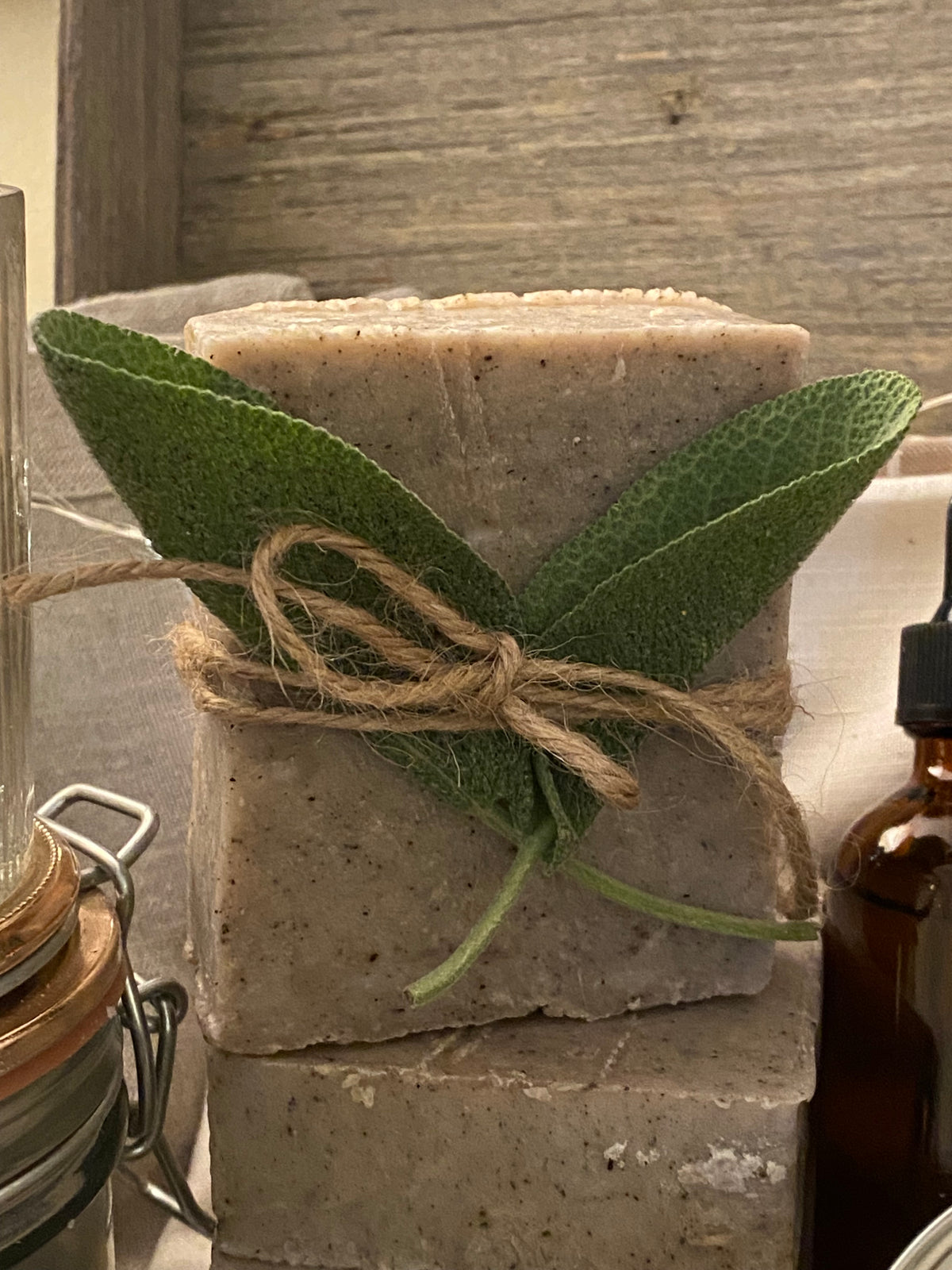 Sage &amp; Mint Cleansing Bar – Refreshing Botanical Soap