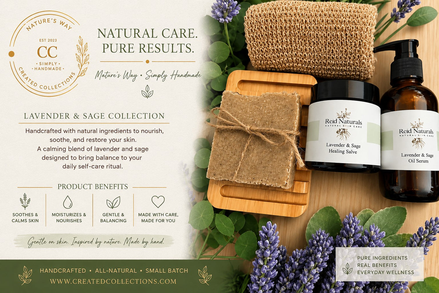 Lavender Sage Healing Collection
