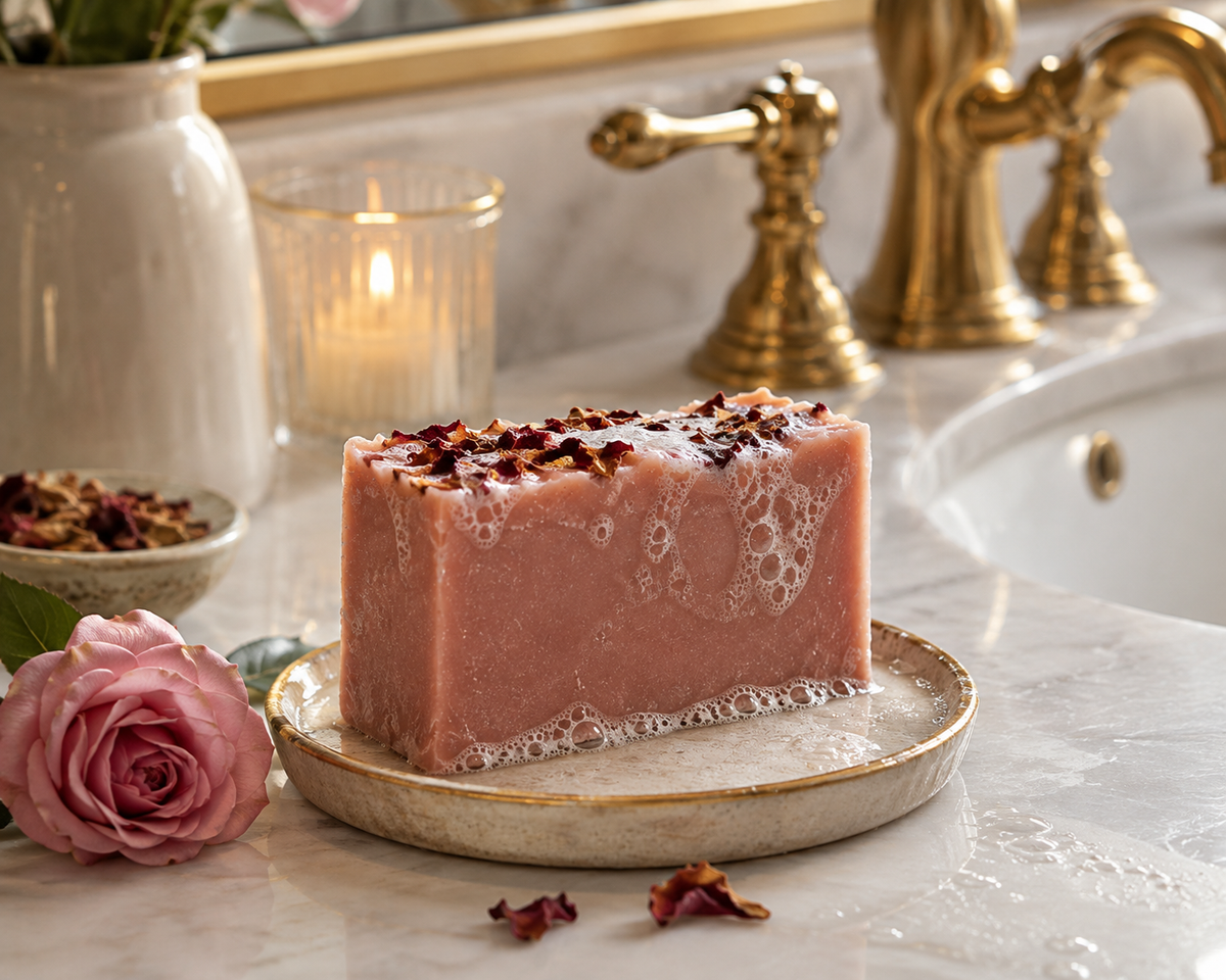 Rose Clay Cleansing Bar
