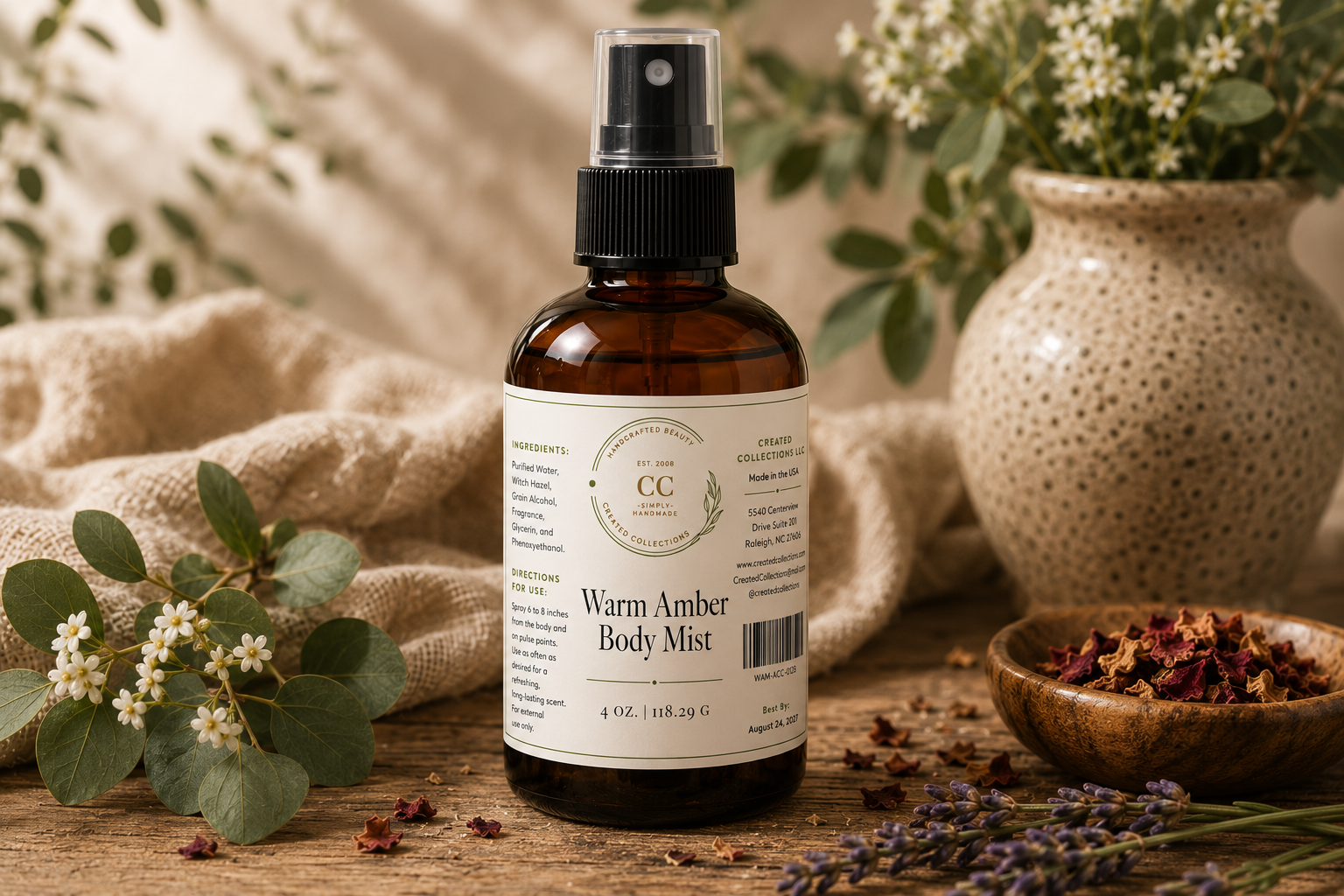 Warm Amber Body Mist