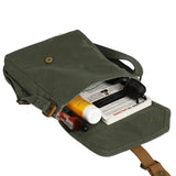Delta-Crossbody Canvas Bag