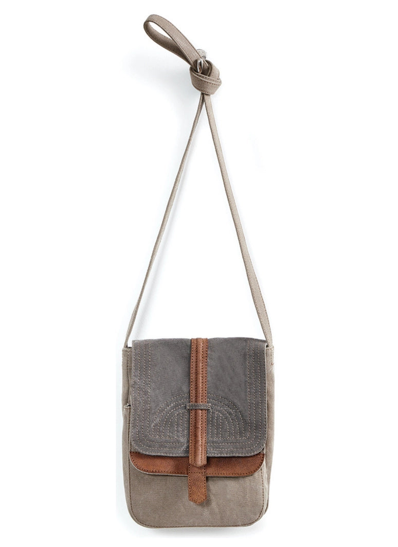 Oakley Goldenrod Up-Cycled Canvas Cross-Body