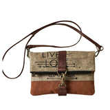 Live Love Wander Re-Cycled Canvas Bag