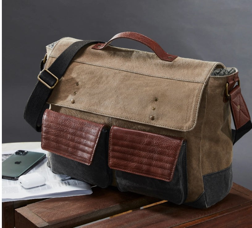 Atherol- Canvas Messenger Bag
