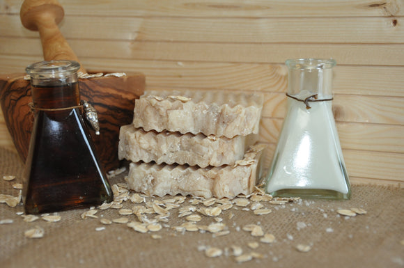 Oatmeal Milk & Honey Soap Loaf