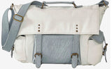 Green & Tan Canvas Messenger Bag