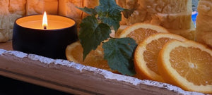 Orange Patchouli Candle Set