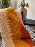 Boho Vibe Tri-Color Throw